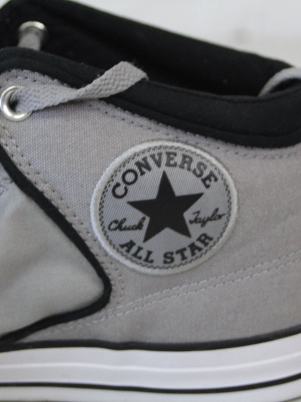 Converse Chuck Taylor All Star Street Mid Gray Black Sneakers Men’s Size 9 - Picture 6 of 6